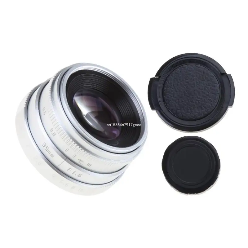 Large Aperture Large Aperture Manual Camera Lens 35mm F1.6 Mini Lens For A6000 Dropship