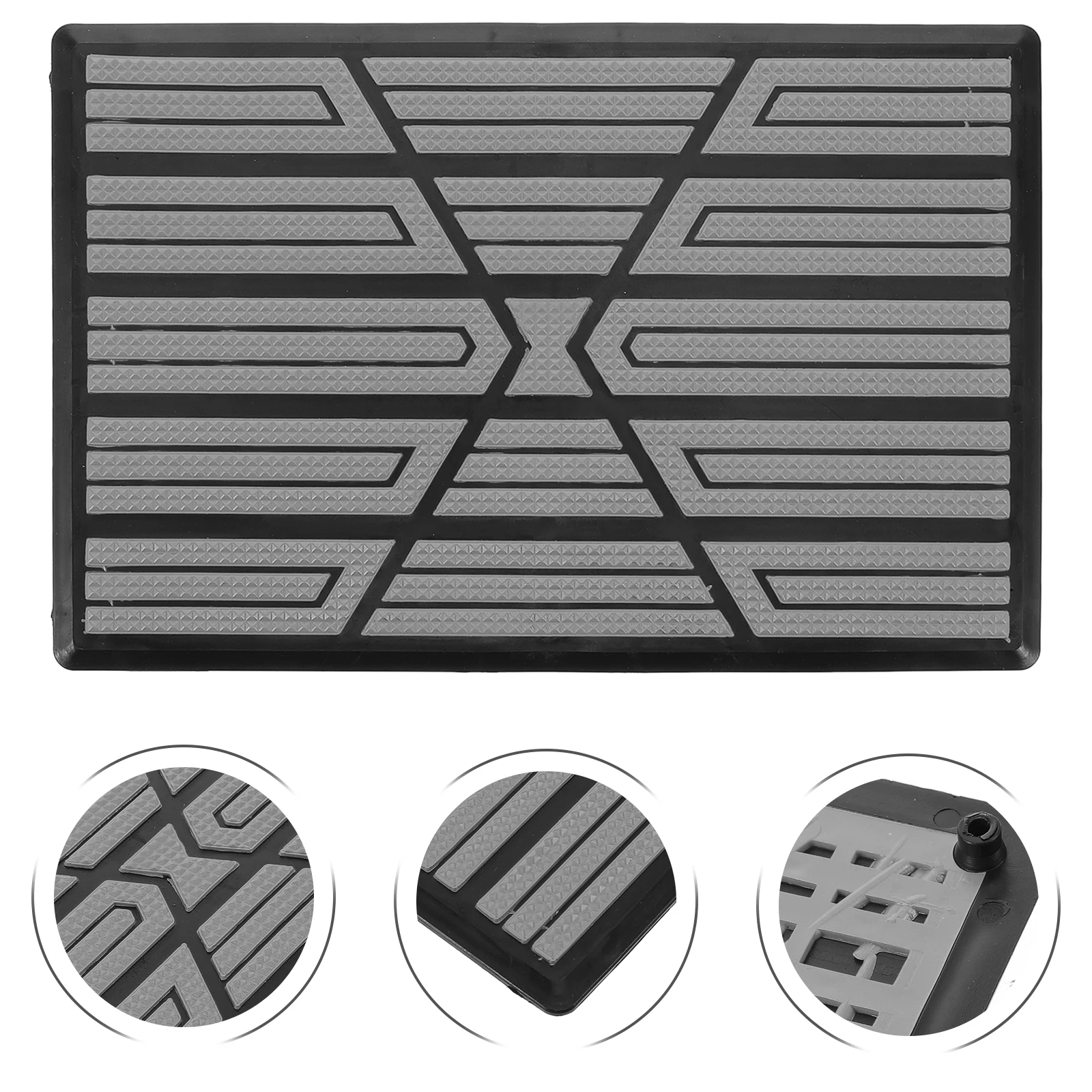 

Wear-resistant Pedal Patch for Car Floor Mats Foot Rest Pad Plastic PP Pads Nonslip Design Long-lasting Solution Automotive