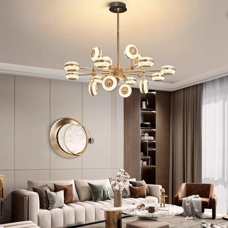 

Modern Light Luxury Dining Room Chandelier Lighting Ceiling Lamps Hanging Light Led Chandeliers For The Living Room Indoor Light