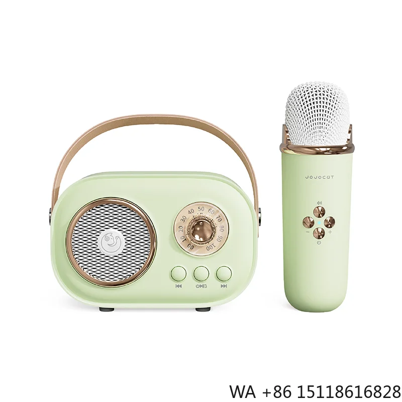 C20 PLUS Mini Wireless BT Audio Home Singing Karaoke Integrated Microphone Speaker Stereo Home KTV Set Handsfree Call