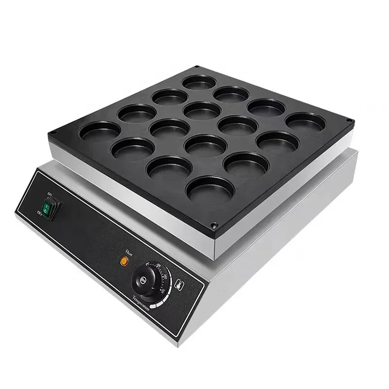 Máquina eléctrica automática para hacer waffles, máquina para hacer waffles y panqueques, para pequeñas empresas, precio de fábrica