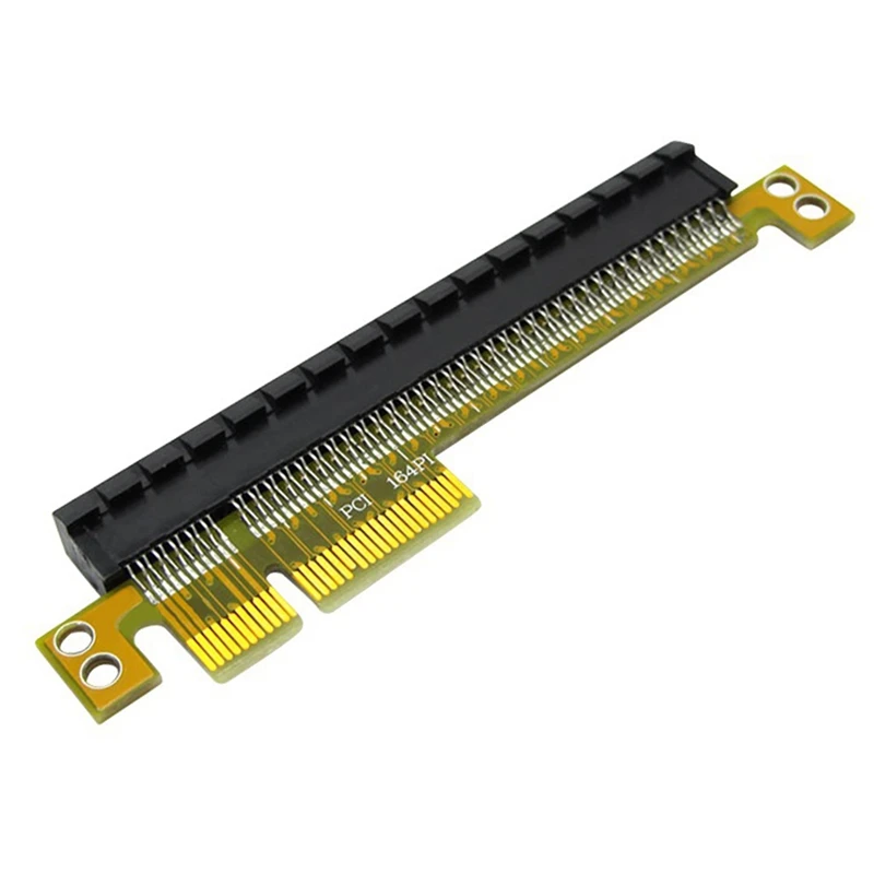 PCI-E 4X a 16X Riser Card, convertidor PCI Express, adaptador extensor macho a hembra, compatible con Pcie 4X Card 8X Card 16X Card