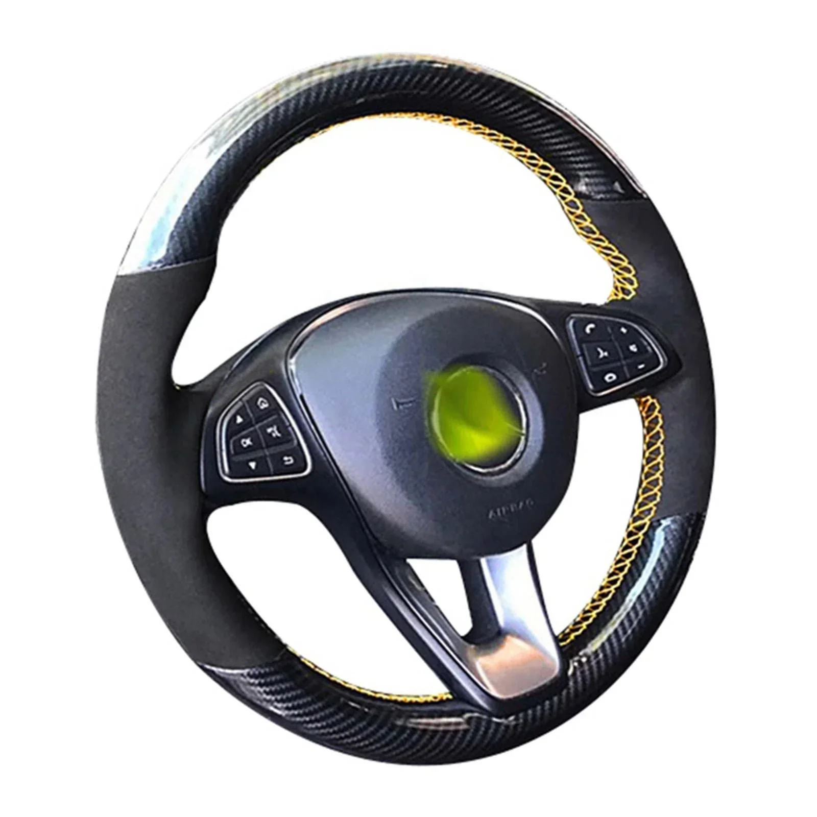 

A Carbon Fiber Car Steering Wheel for Ford Focus 3 2012-2014 Car Accessories