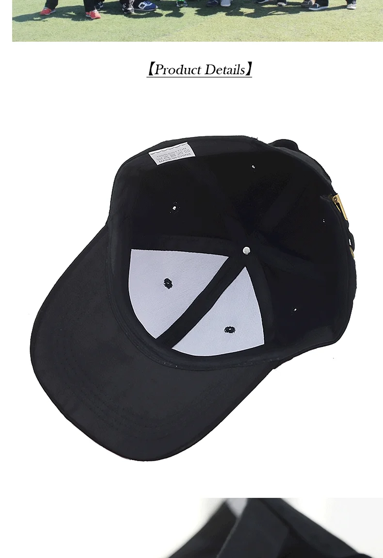 Großhandel Hüte, Maßgefertigte Hüte mit Stickerei-Logo, Hochwertige Baseballkappen, Herren-Golfmützen, Bedruckte Kappen, Tenniskappen, Damen-Schirmmützen – Detail 8