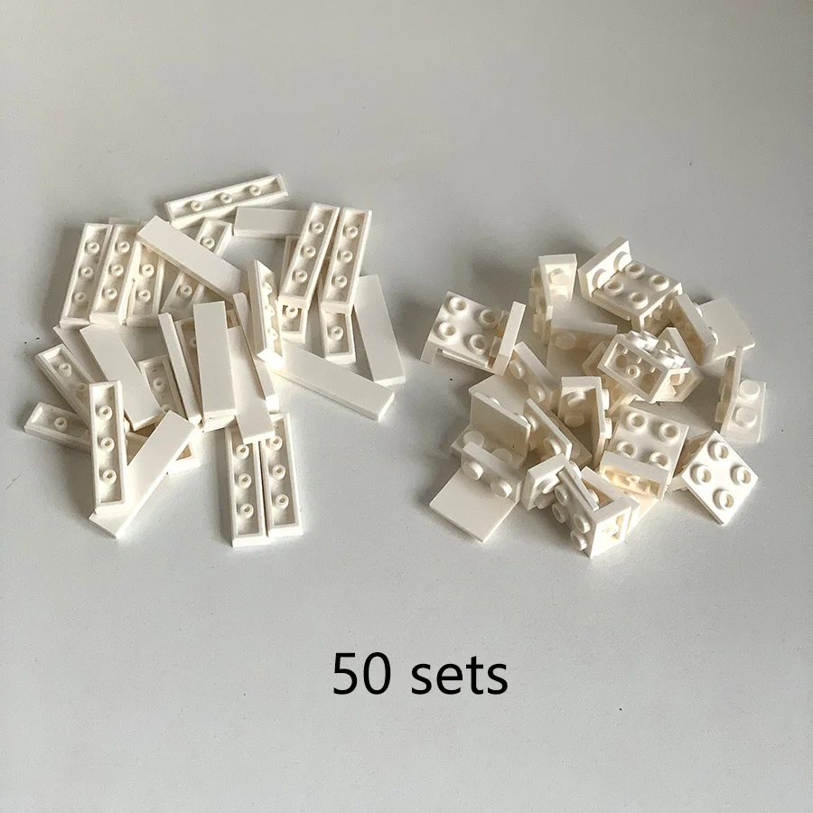 50 Sets Figuren-Displayständer mit Namensschild 99207 Halterung DIY-Halter für Baustein-Sammlerzubehör – Detail 6