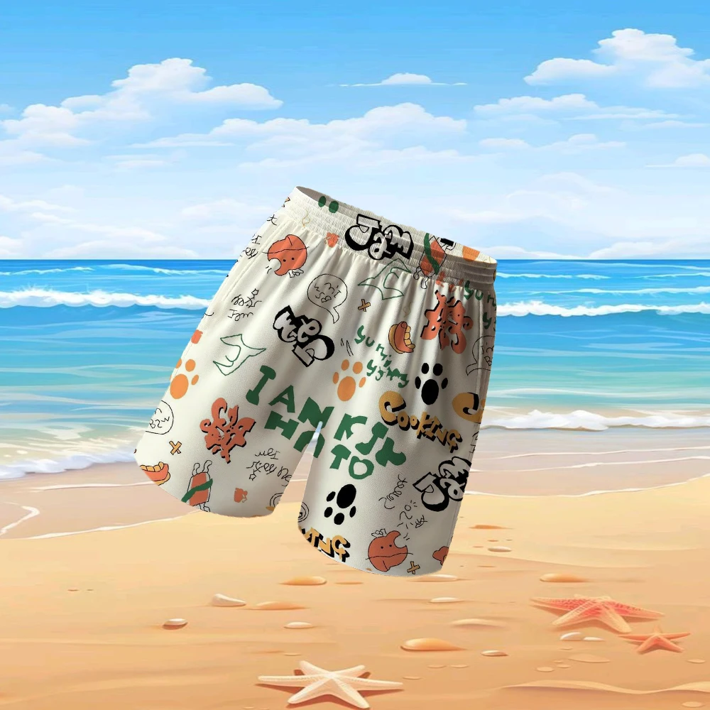 

Summer Swim Shorts For Men Women Kids Lightweight Beach Trunks Quick Dry With Pockets For Surf Pool Water Sports Boys Girls