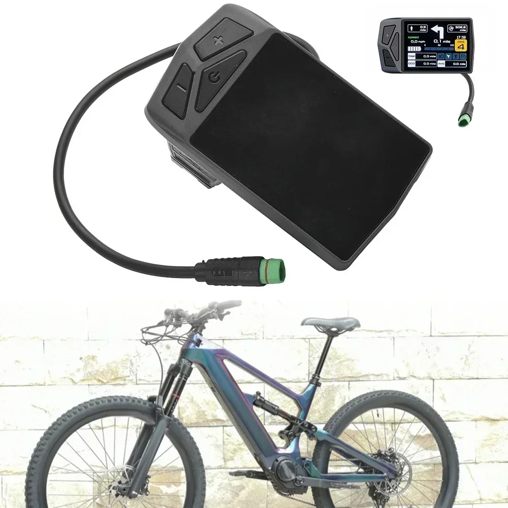 Electric Bicycle LCD Display For Bafang Motor M200 M300 400 500 M620 EB02 Can E-bike Control Panel Cycling Replace Accessories