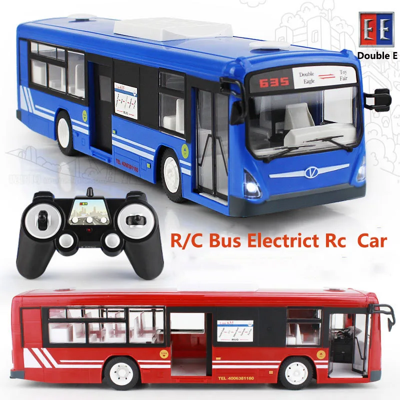 Doble E E635 RC autobús de juguete simulación ciudad Tour coche modelo Rc coche eléctrico control remoto coche juguetes vehículo regalos para niños