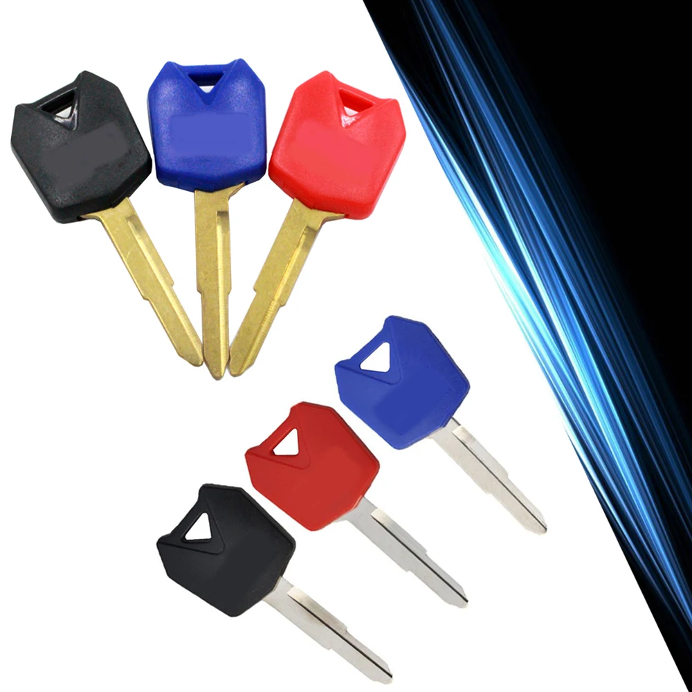 Motorcycle Blank Key For Kawasaki ZZR 250/400/600/1100/1200 W800 NINJA 400R ZXR400 ER-6F/6N ZX-6R 636 ZX-9R/10R/12R/14R Z750/R/S