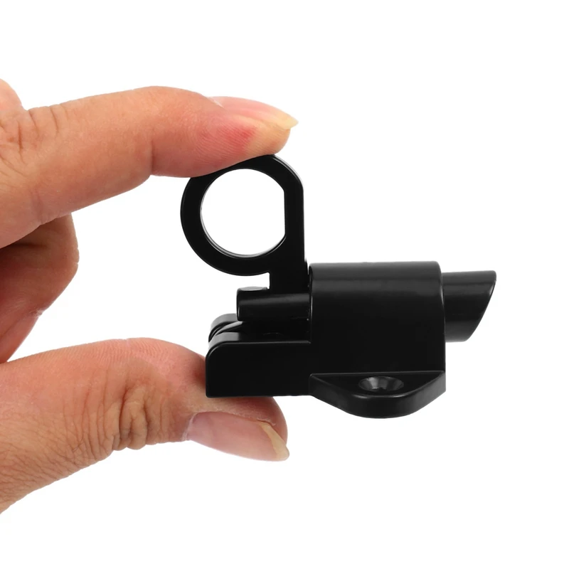 Serrure de porte de fenêtre automatique de sécurité en alliage d'aluminium, loquet de 2,2 de porte à rebond à ressort, noir, 2 pièces, meilleures offres