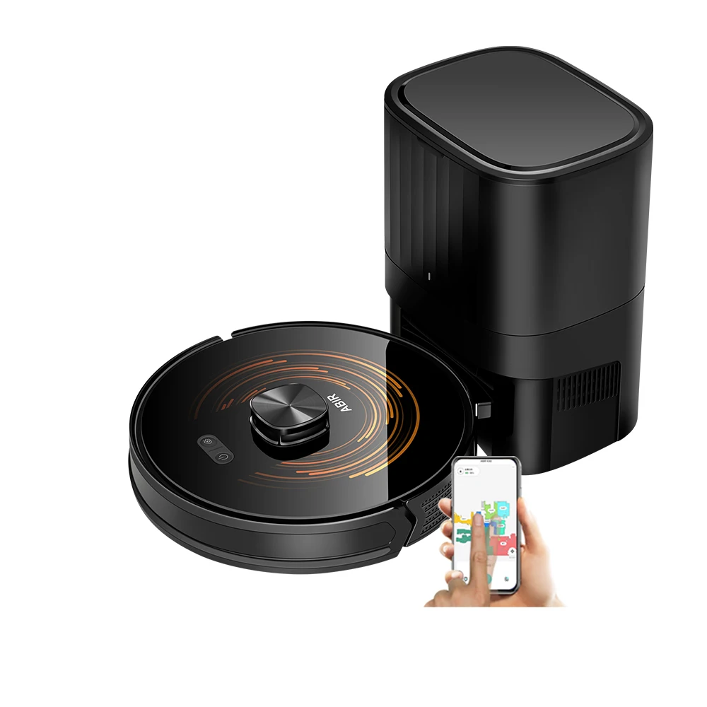 Household Multifunctional HEPA Filter Battery-Powered Wet & Dry Vacuum Cleaner Robot Mop With Laser Navigation German Support