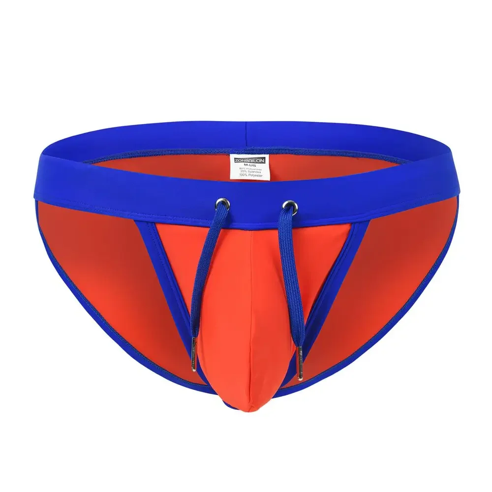 Jinshi Mens Sexy Swimming Briefs Pouch up Swimwear Comfort Fit Swimsuit for Men Swimming Wear
