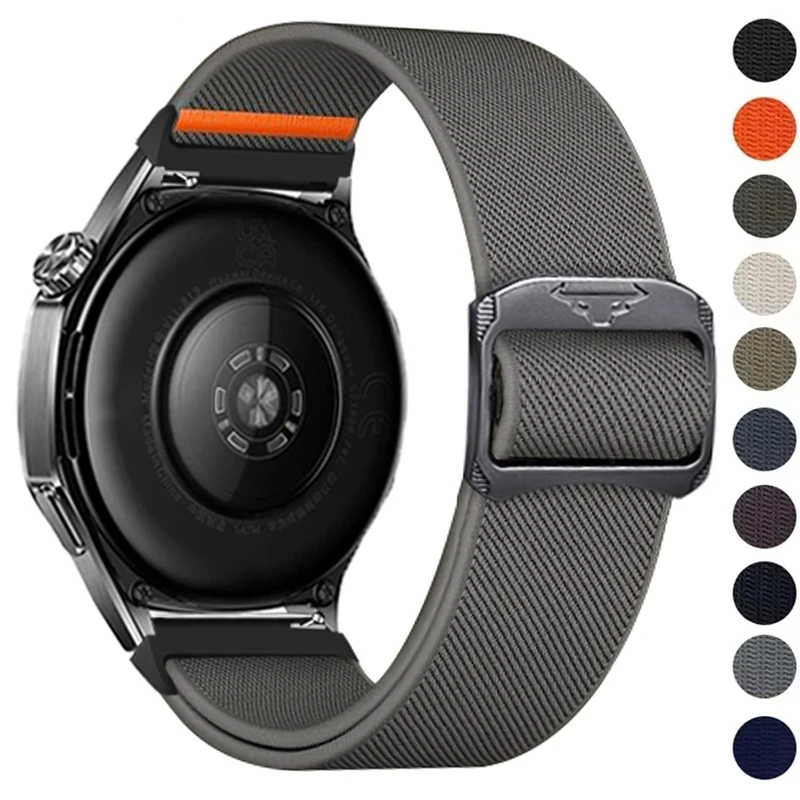 

Sport Band for Samsung Galaxy Watch 7 6 5 4 44mm 40mm Classic 5Pro No Gaps Stretchy Nylon Correa Bracelet Galaxy Watch 7 Strap