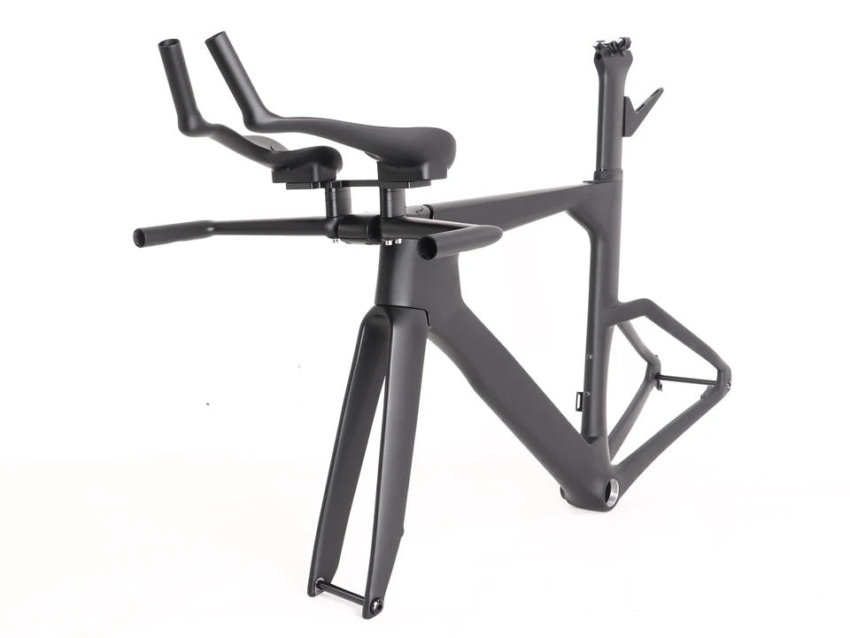 VeloBuild New T47 Carbon Fiber Time Trial Frame Set Disc carbon TT