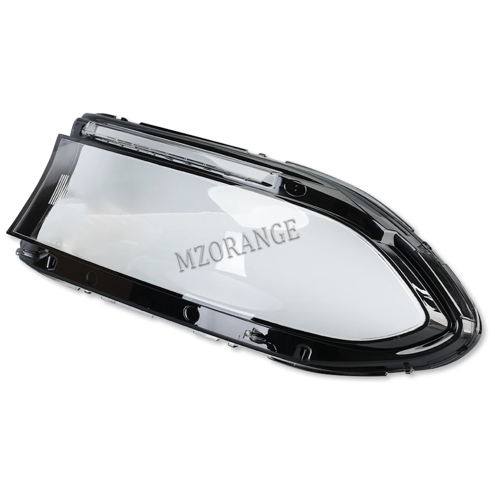 Headlight Cover Transparante Lens For Dodge Charger 2015-2022 Headlight Cover Transparante Lens Fog Lamp Shell Car Accessories