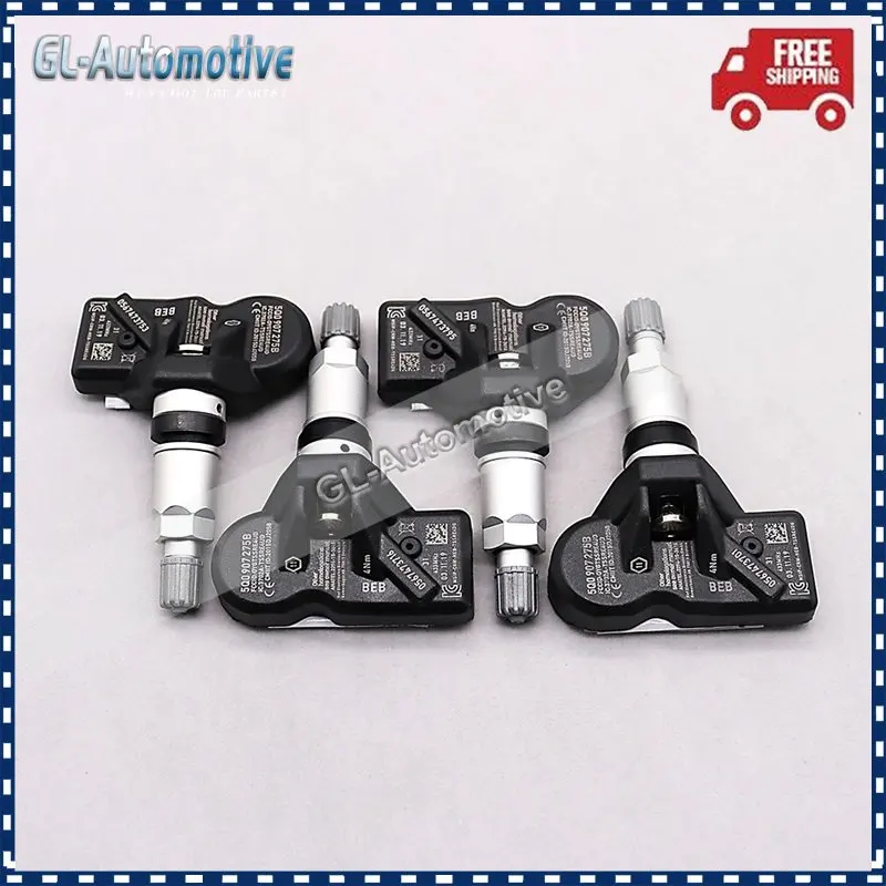 4PCS TPMS 433MHz Tire Pressure Monitor Sensor For Skoda Karoq Kodiaq Octavia Superb Volkswagen Amarok Bentley Audi 5Q0907275