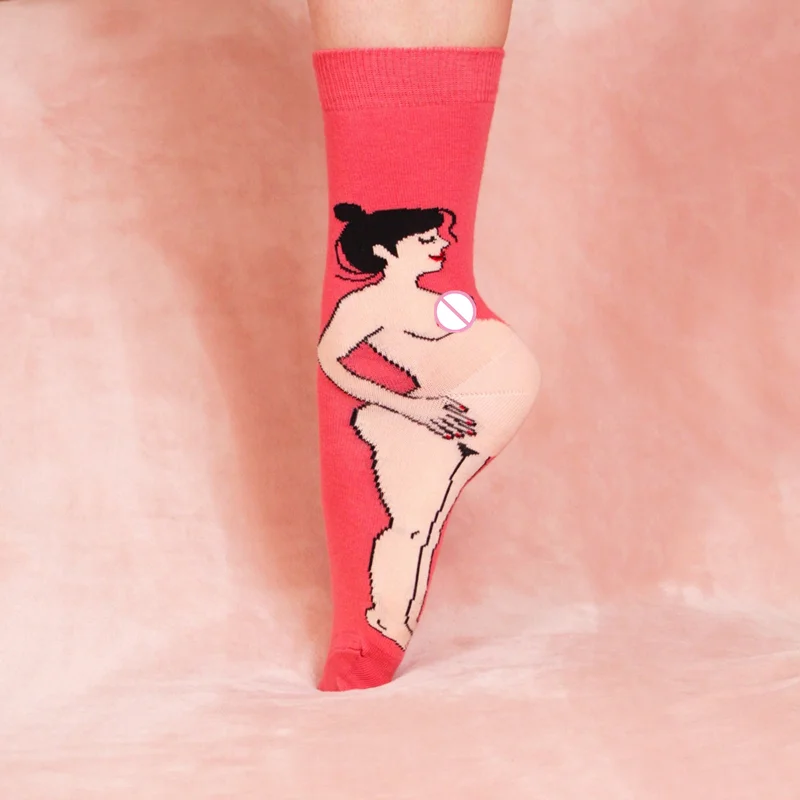 Pregnant Woman Socks Cotton Terry Socks Pregnant Women  Cartoon Thick Warm Socks Best gift to congratulate friends on pregnancy