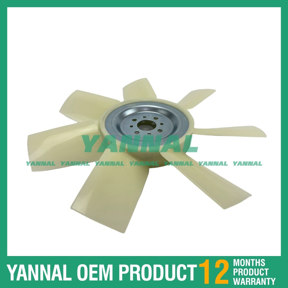 Fan Blade 600-625-0415 600-625-0410 voor Komatsu 3D95 motoronderdelen