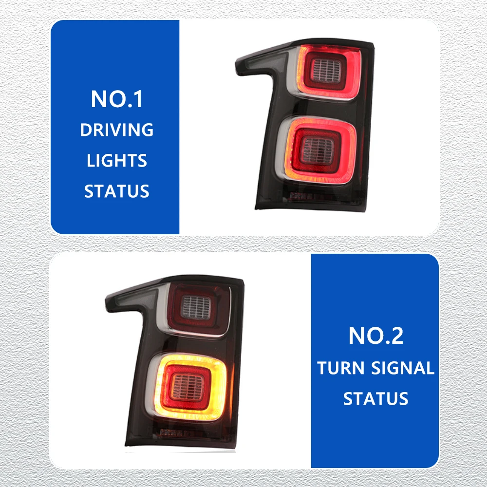 LED Tail Lights for Land Rover Range Rover13-22 new style full led Car Taillights Assembly Signal Auto Accessories Modified Lamp