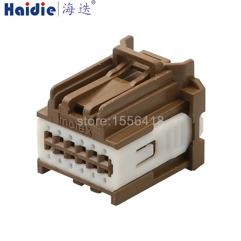 

1-20 sets 12pin cable wire harness connector housing plug connector 34729-0122 HD125Y-0.6-11