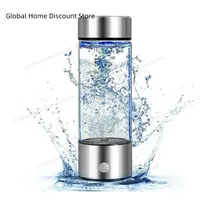 420ml Hydrogen-Rich Water Cup Electric Hydrogen Rich Water Generator Bottle Titanium Quality Filter Portable Antioxidant Lonizer