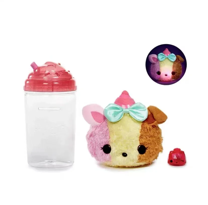 NUM NOMS 새로운 빛나는 향기로운 아기 저금통 어린이 플러시 인형 소녀 장난감 인형 생일 선물 저금통
