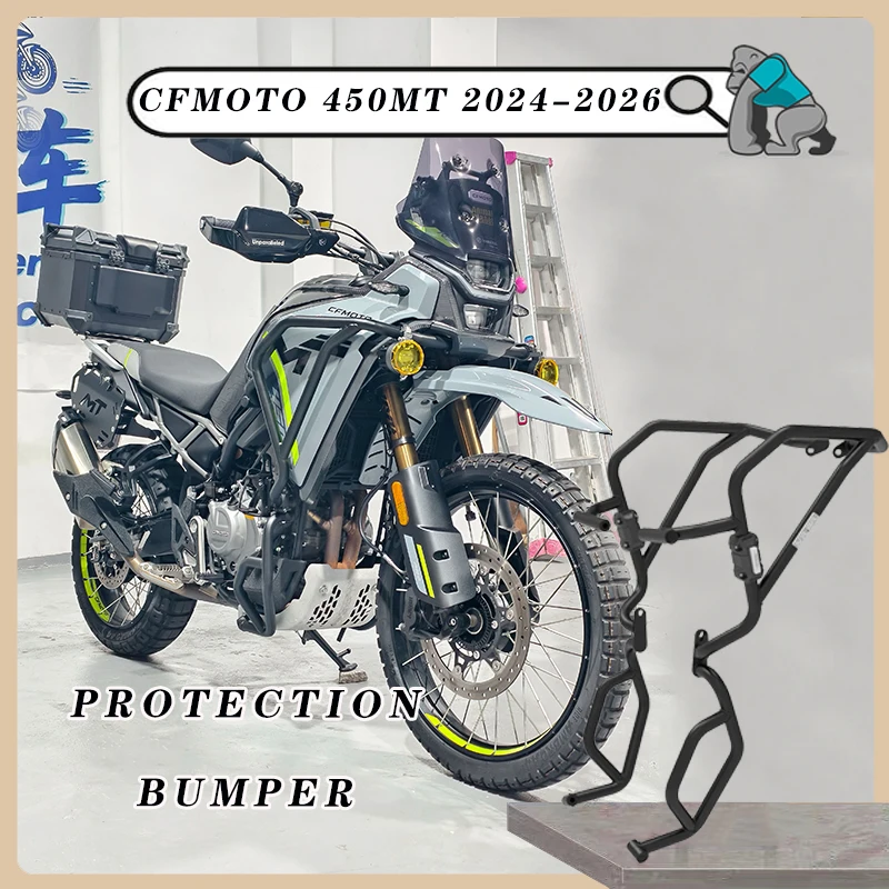 

Защитная дуга двигателя (кенгурятник) для CFMOTO 450 MT 2024-2026, защита рамы мотоцикла CF-MOTO 450MT, аксессуары 450-MT