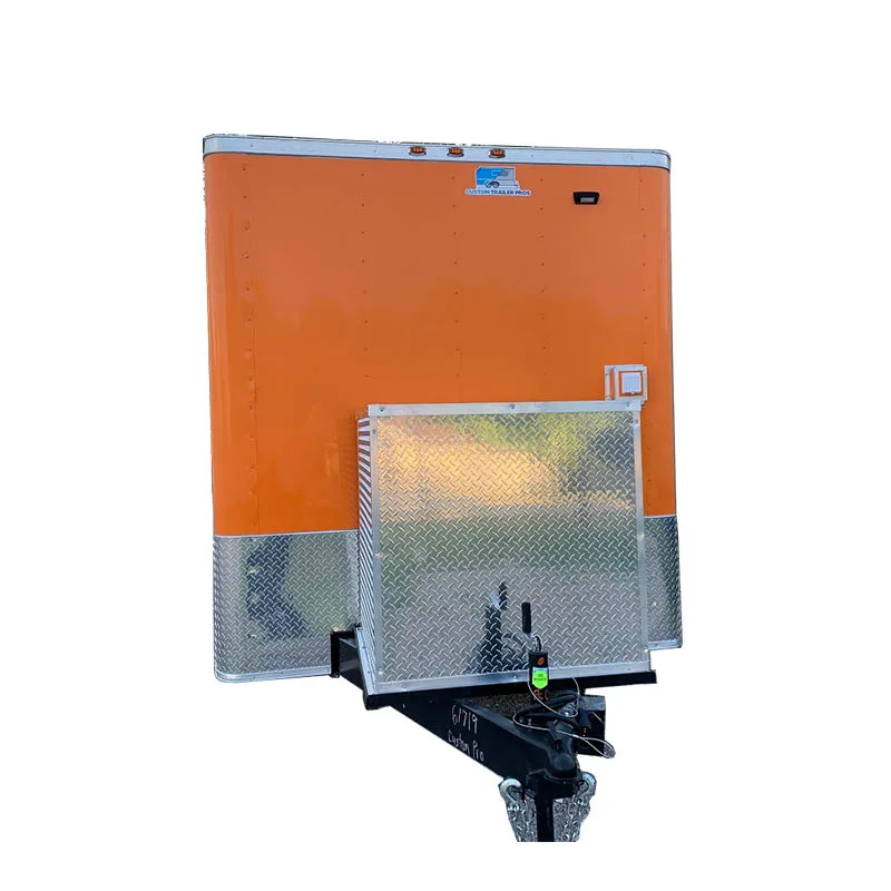 완비된 주방 맞춤형 푸드 트럭 이동식 푸드 트레일러 아이스크림 바베큐 간식 판매 트레일러 (미국 거리 사업용)