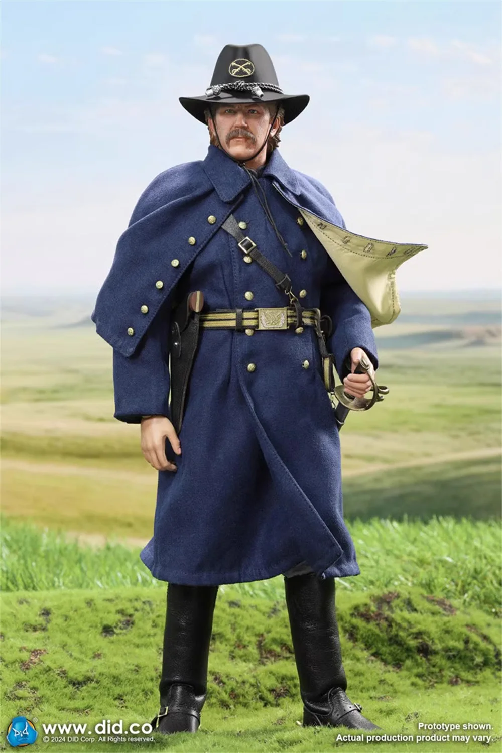 In Stock DID NS80175 US. Civil War Battle Soldier Doll General John Full Set Moveable Action Figure Gift For Fans Collect