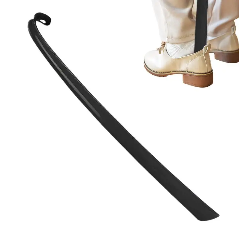 Long Shoe Horn Flexible Extra Long Shoe Horn 16.7in Long Shoe Horn Shoehorn With Comfort Grip Lazy Shoe Helper For Seniors Men image 3