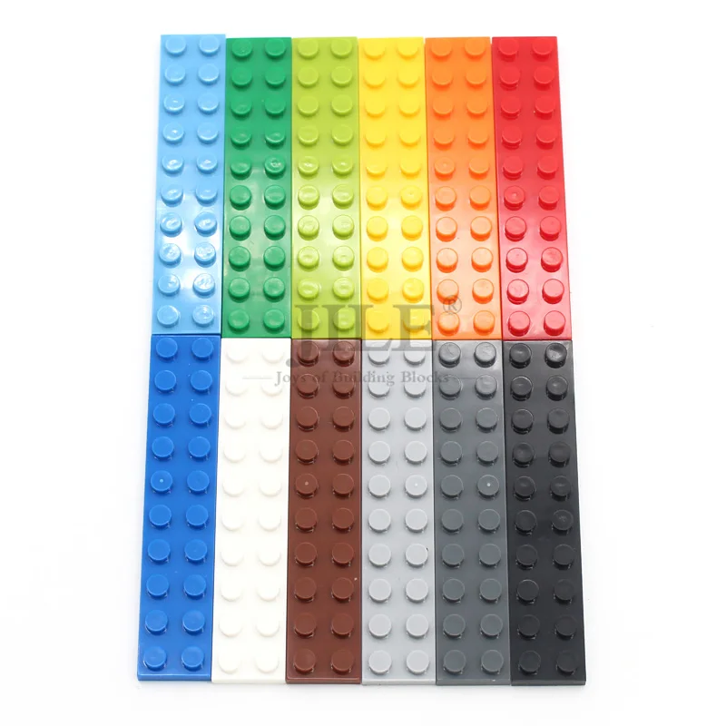 20pcs Moc Plate 2x10 3832 DIY Creative Enlighten Building Blocks Bricks Bluk Sets Compatible with Plastic Toys for Children