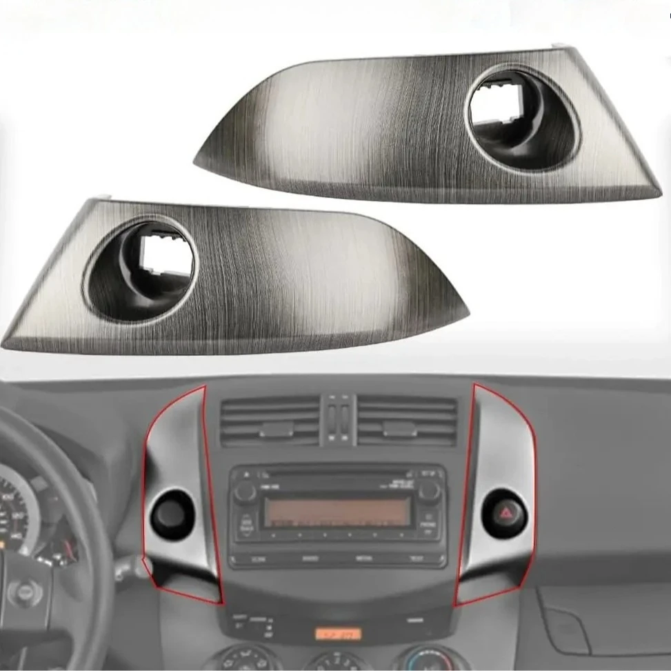 Center Dash Air Vent Radio Bezel Trim 55413-42070 55412-42060 B1 Dashboard Instrument Cluster Panel for RAV4 2006-2012