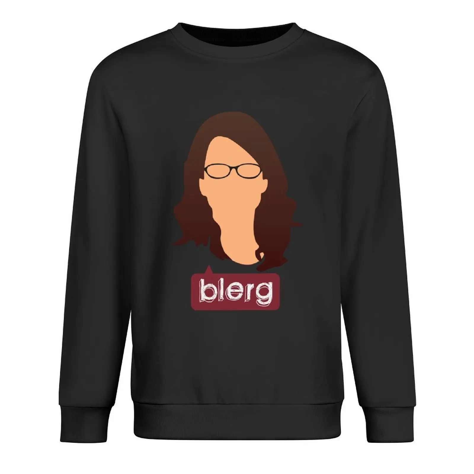 

Liz Lemon - Blerg Pullover men's clothes mens clothing clothes for men men wear men's sweatshirt