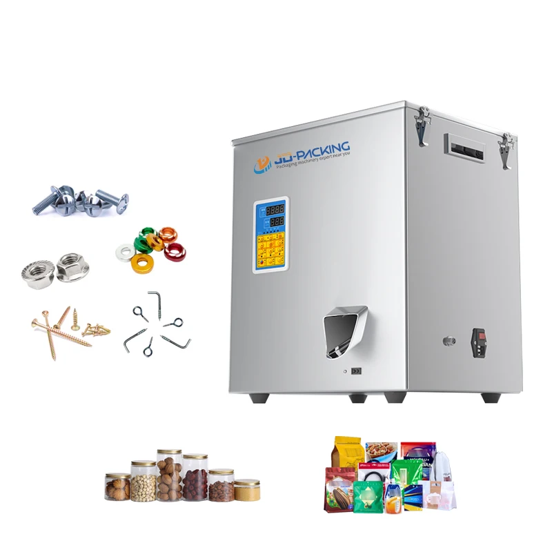 

Desktop Screw Button Nut and Bolt Washers Metal Part Plastic Cap Beads Counting Filling Machine