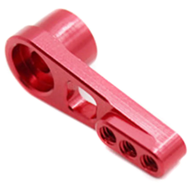 2 Pcs 25T Servo Arm Horn For Wltoys A949 A959-B A969 A979 K929 RC Car Parts, Grey & Red