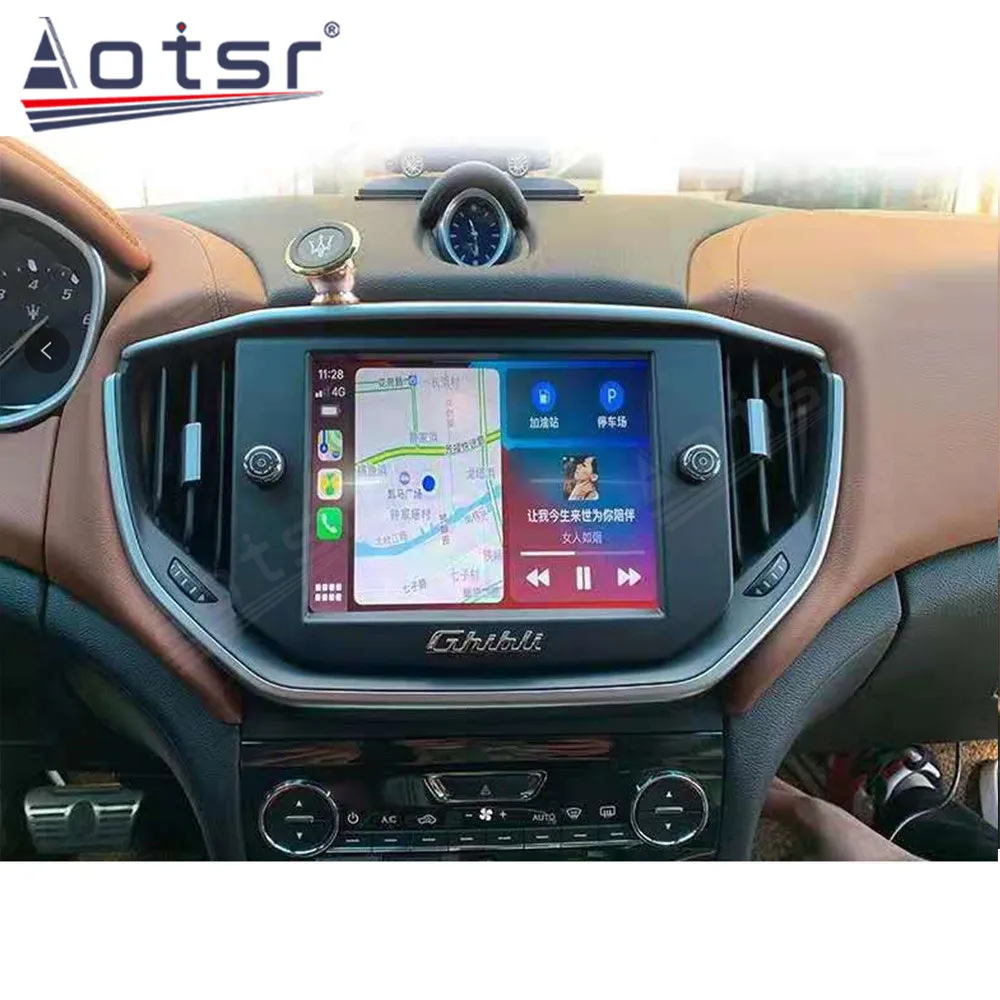 

8.4 inch 6+128G For Maserati Ghibli 2010-2019 Android Car Radio Multimedia Player Car GPS Navigation Player Wireless Carplay DSP