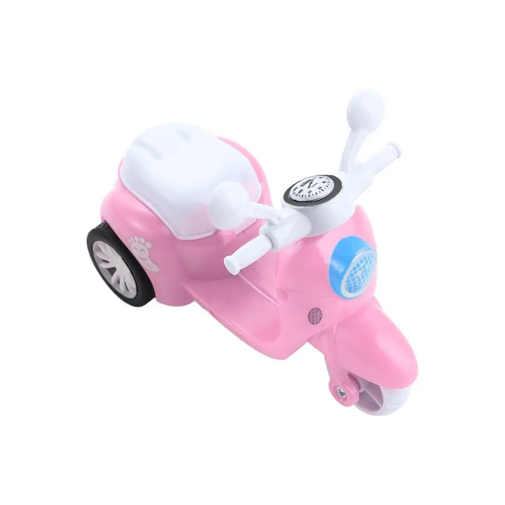 1pc Girl Birthday Gifts Simulation Motorcycle Model Early Learning  Inertia Car Mini Motorcycle Boy  Pull Back Car