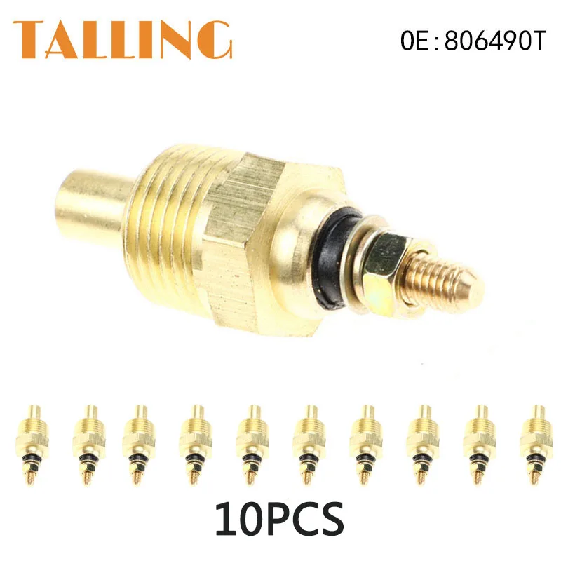 10Pcs New Coolant Water Temperature Sensor for Mercury Mercruiser Sierra Mallory OMC Volvo Penta Car Accessory 3853787 806490T