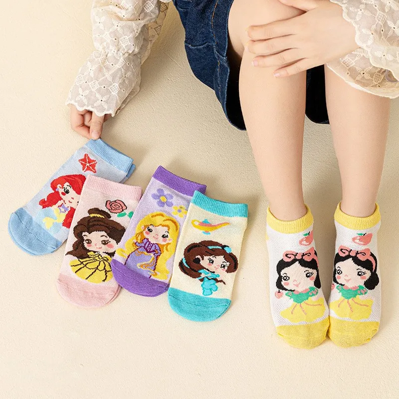 5Pairs/lot 0-12Y Infant Baby Socks Baby Socks for Girls Cotton Mesh Cute Newborn Boy Toddler Socks Baby Clothes Accessories