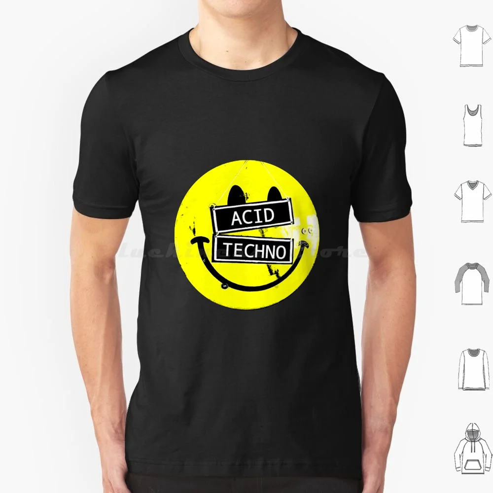 Music , T Shirt Cotton Men Women Diy Print Acid Music Techno Music House Music Rhythm Sound Mix Dj Hits Band Smale