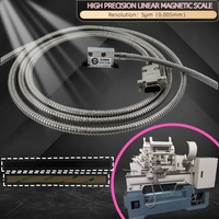 High Precision KA800 Magnetic Scale Sensor 5um 0mm -8000mm Reading Length Linear Encoder for Lathe Woodwork Stone Mini Machines