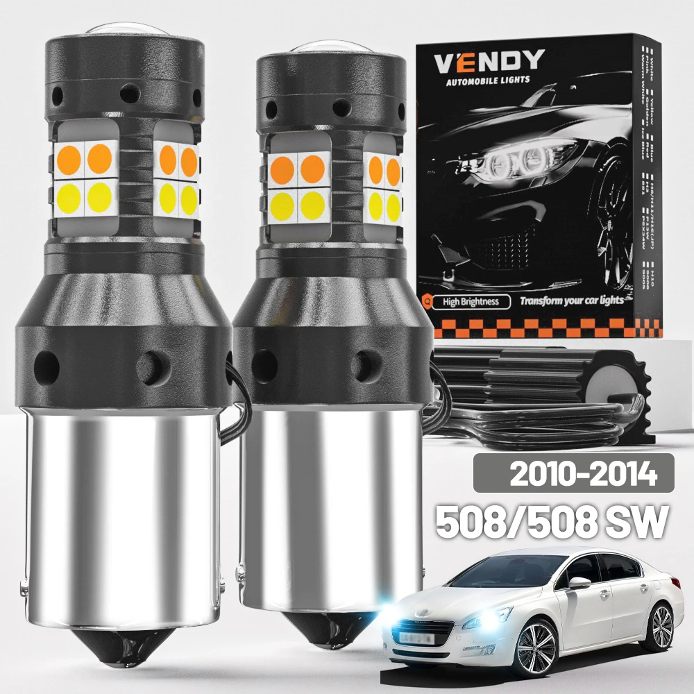 2Pcs For Peugeot 50…