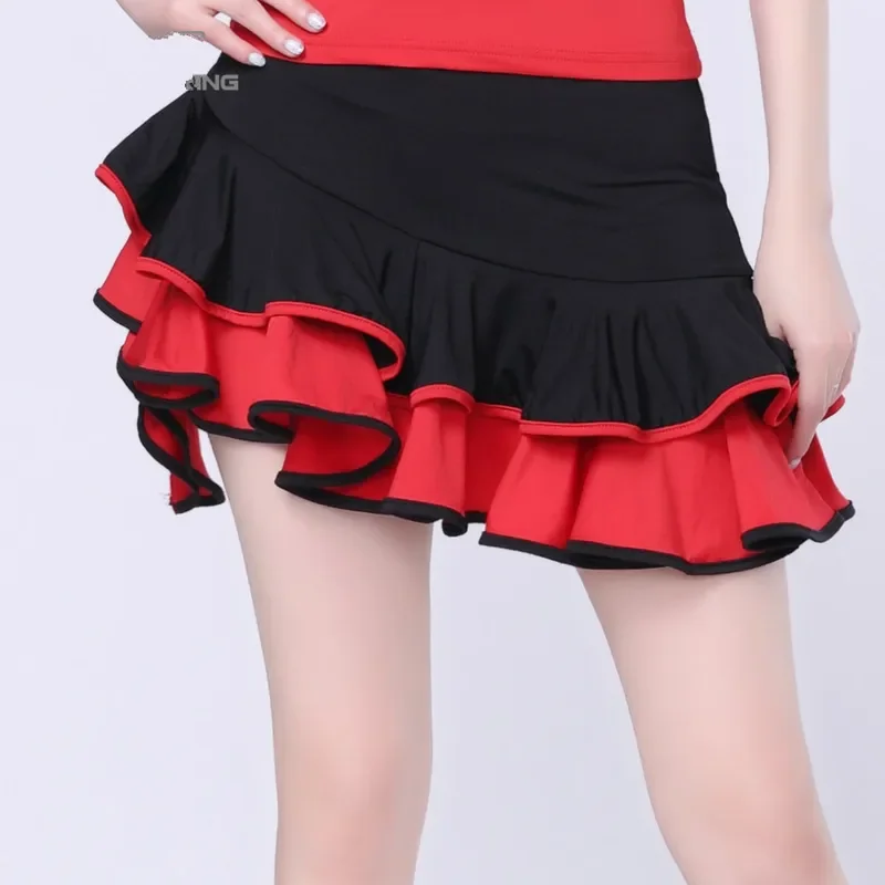 New Lady Latin Dance Skirt 3 color Styles Latin Dance Dress Competition/Practice Dancewear