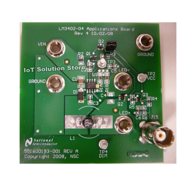 LM3404FSTDIMEV/NOPB — LM3404FSTDIMEV - Fast Dimming and True Constant LED Current Evaluation Board