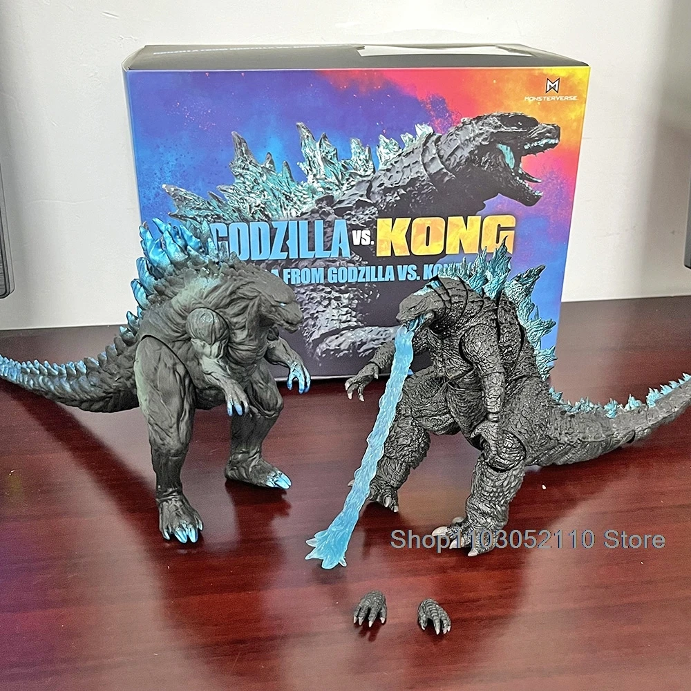 Godzilla figura 2021 película SHM edición monstruo Godzilla vs Kong juguetes de acción de PVC articulados colección modelo regalos de cumpleaños
