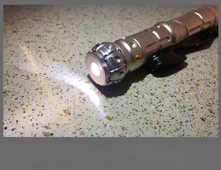 Cool Multifunctional Flashlight Whistle Emergency Pen Gift Set EDC