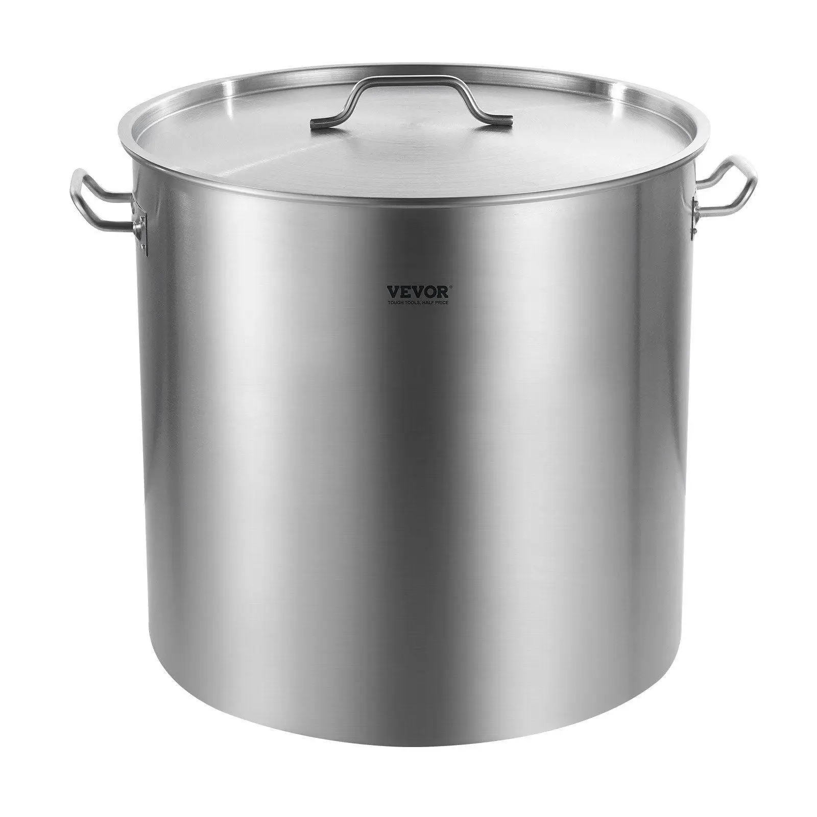 

Efficient 100QT Thickened Stainless Steel Stockpot with Drainage Basket and Scratch Resistant Walls