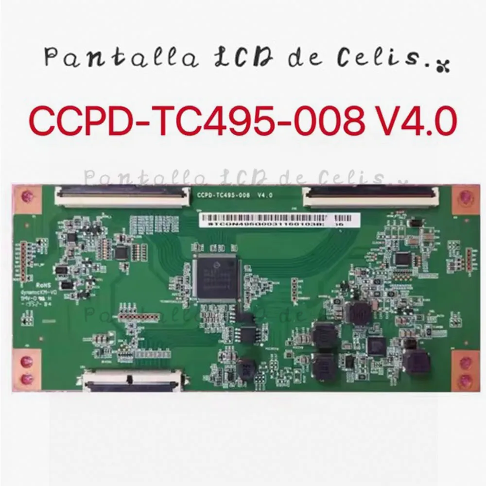 100% NEW Testing Work Original Logic Board CCPD TC495-008 V4.0 For 50inch T-con Board CC500PV7D M5006-J01 V505-J01