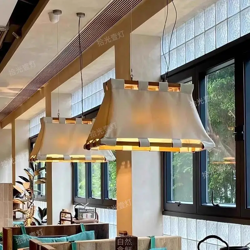 

Hot pot restaurant, chandelier, catering store, restaurant, restaurant, retro Zen tea room, wabi sanfeng B & B lamps