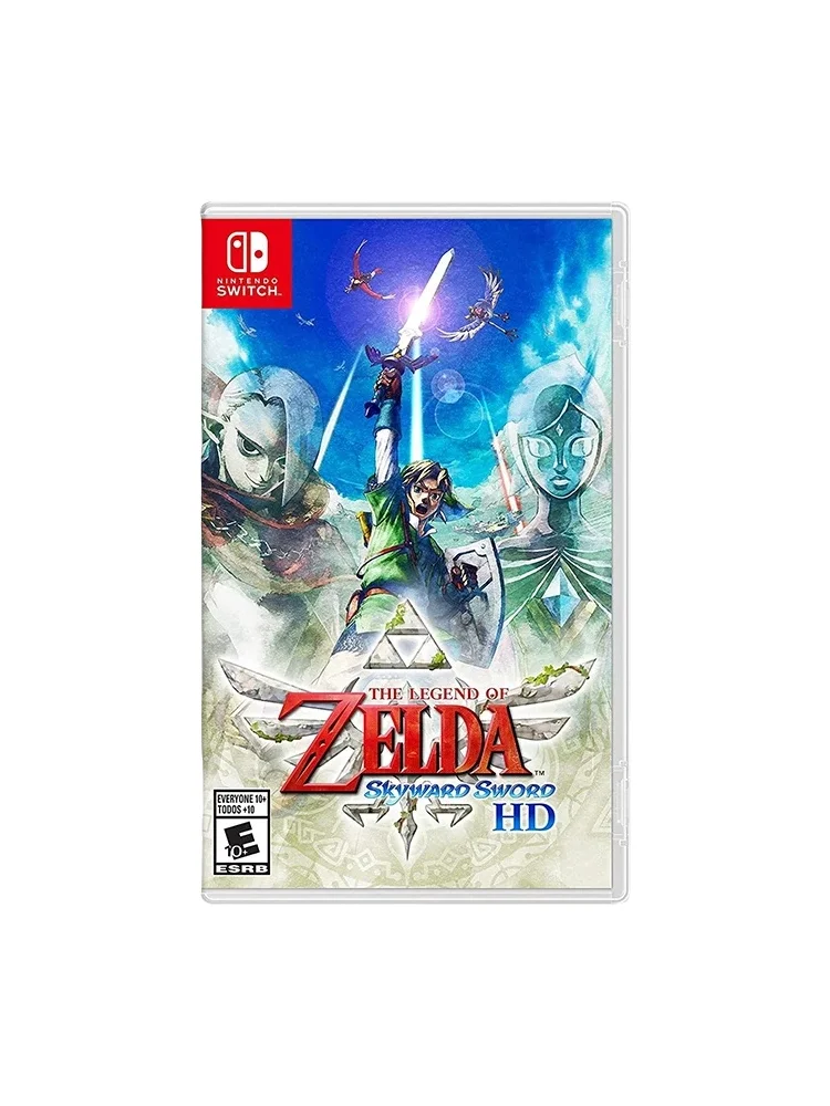 نينتندو - The Legend of Zelda Skyward Sword HD - بطاقة ألعاب Switch تدعم وضع التلفزيون اللوحي المحمول لوحدة التحكم Switch OLED Lite